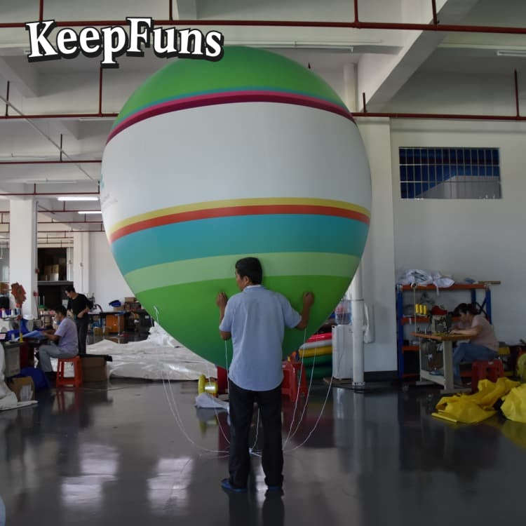 KeepFuns PVC Inflatable Balloons, customizable in size and Logo, made of waterproof and durable material, suitable for mall decorations, party decorations, theme activities, and advertising promotions