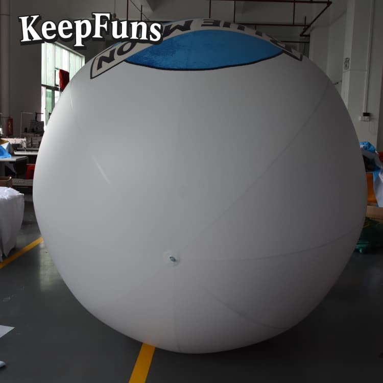 KeepFuns PVC inflatable balloons, customizable in size and Logo, made of waterproof and durable materials, suitable for mall decorations, party decorations, theme events, and advertising promotions