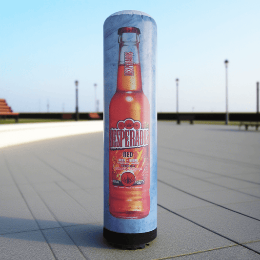 KeepFuns Beer bottle shaped inflatable advertising pillar brand promotion simulation inflatable model outdoor large-scale event display props