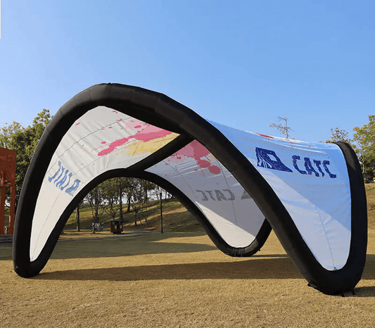 KeepFuns Customized pattern inflatable tent, outdoor brand event promotion tent, creative painting exhibition, party gathering, commercial promotion inflatable tent