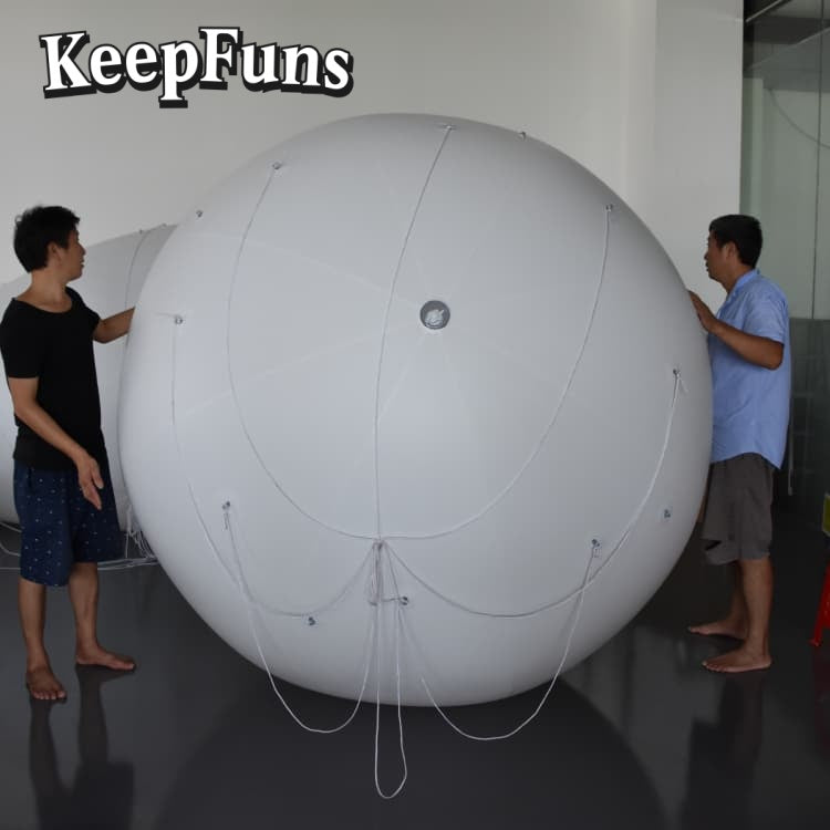 KeepFuns PVC inflatable balloons, with customizable sizes and logos, are made of waterproof and durable materials, suitable for mall decorations, party decorations, theme events, and advertising promotions.