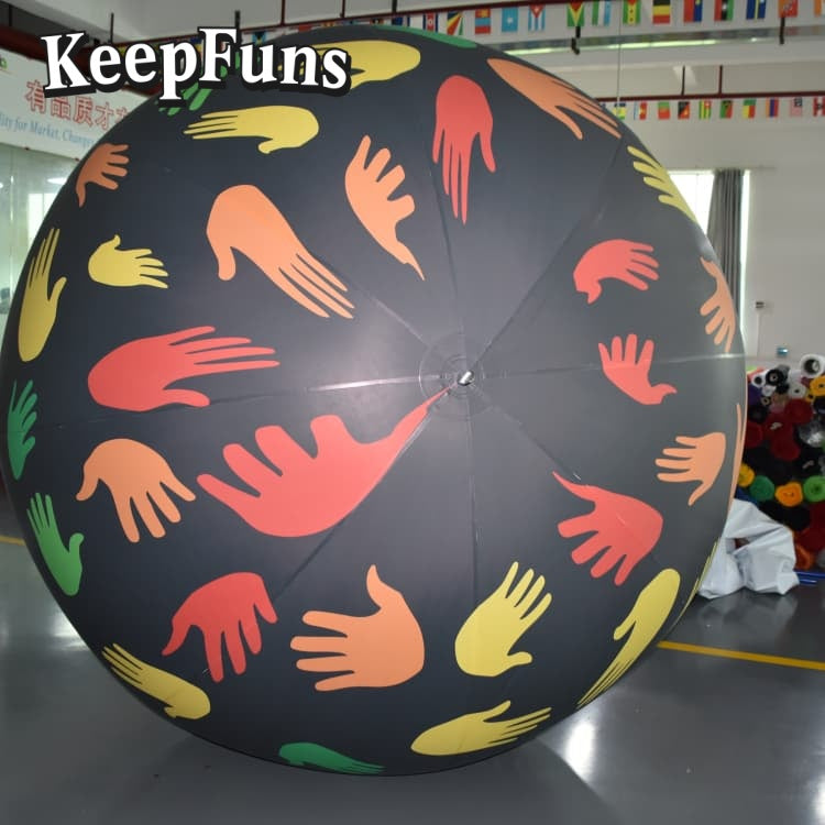 KeepFuns PVC Inflatable Balloons, customizable in size and Logo, made of waterproof and durable materials, suitable for mall decorations, party adornments, theme events, and advertising promotions