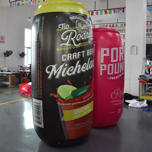 KeepFuns Giant beer can inflatable model craft beer brand promotion inflatable model bar event decoration props