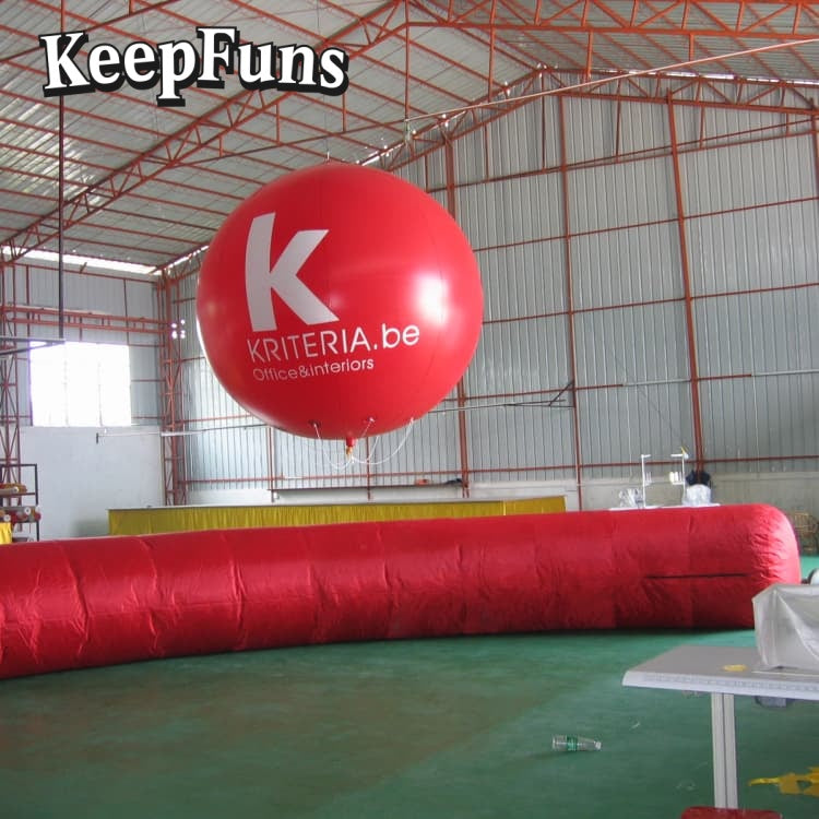 KeepFuns PVC Inflatable Balloons, customizable in size and Logo, made of waterproof and durable materials, suitable for mall decorations, party decorations, theme events, and advertising promotions