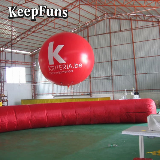 KeepFuns PVC Inflatable Balloons, customizable in size and Logo, made of waterproof and durable materials, suitable for mall decorations, party decorations, theme events, and advertising promotions