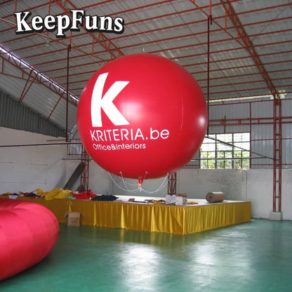 KeepFuns PVC Inflatable Balloons, customizable in size and Logo, made of waterproof and durable materials, suitable for mall decorations, party decorations, theme events, and advertising promotions