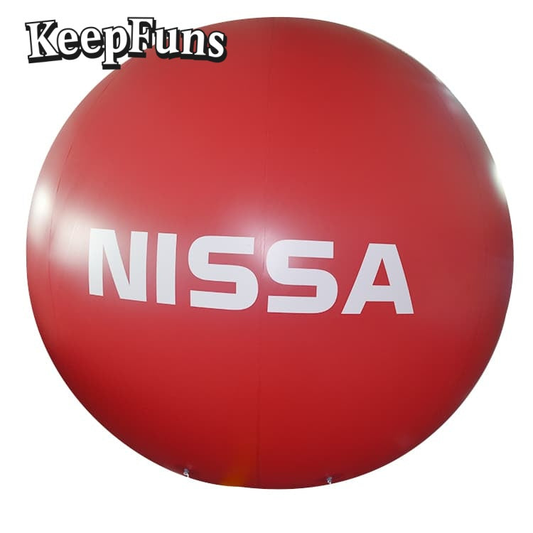 KeepFuns PVC Inflatable Balloons, customizable in size and Logo, made of waterproof and durable materials, suitable for mall decorations, party decorations, theme events, and advertising promotions
