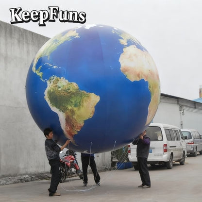 KeepFuns PVC Inflatable Balloons, customizable in size and Logo, made of waterproof and durable material, suitable for mall decorations, party decorations, theme events, and advertising promotions