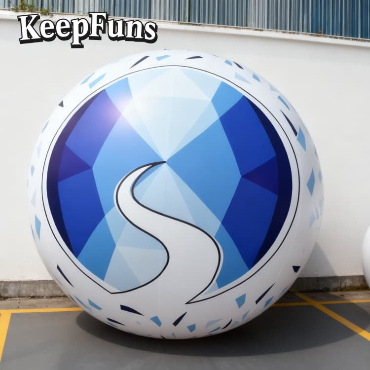 KeepFuns PVC Inflatable Balloons, customizable in size and Logo, with waterproof and durable materials, suitable for mall decorations, party adornments, theme events, and advertising promotions