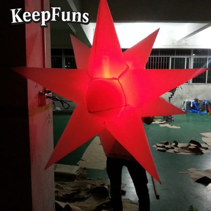 KeepFuns Special-Shaped Inflatable Tube Light: Quick inflation, customizable size/color/print, lightweight, for night discos, clubs, festivals, parties