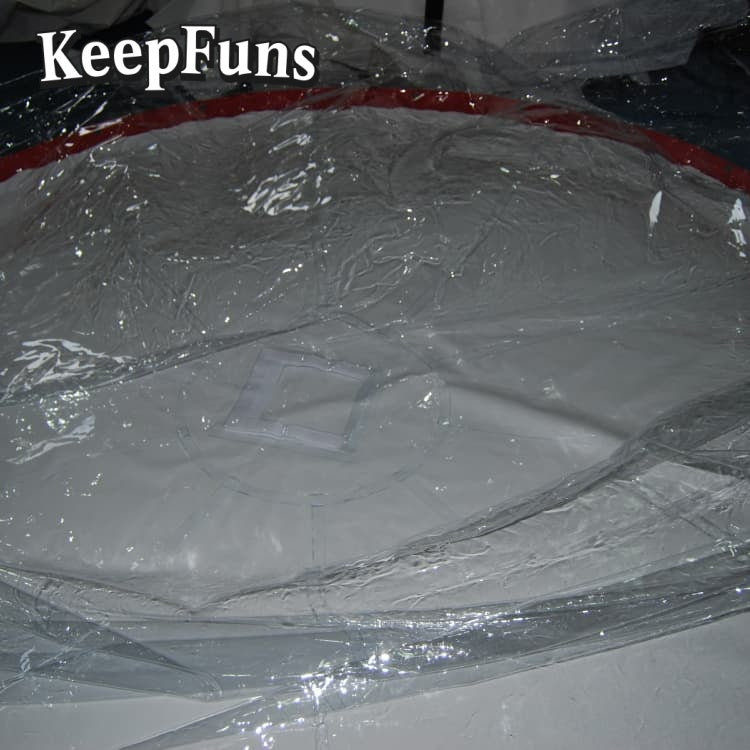 KeepFuns PVC Inflatable Snow Balloons, customizable in size and Logo, made of waterproof and durable materials, suitable for mall decorations, party decorations, theme events, and advertising campaigns