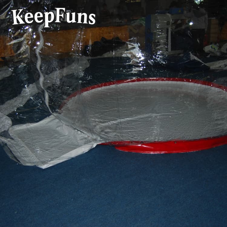 KeepFuns PVC Inflatable Snow Balloons, customizable in size and Logo, made of waterproof and durable materials, suitable for mall decorations, party decorations, theme events, and advertising campaigns