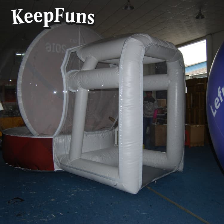 KeepFuns PVC Inflatable Snow Balloons, customizable in size and Logo, made of waterproof and durable materials, suitable for mall decorations, party adornments, theme events, and advertising promotions