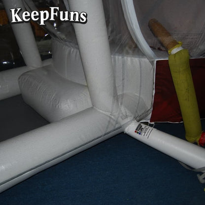 KeepFuns PVC Inflatable Snow Balloons, customizable in size and Logo, made of waterproof and durable materials, suitable for mall decorations, party adornments, theme events, and advertising promotions