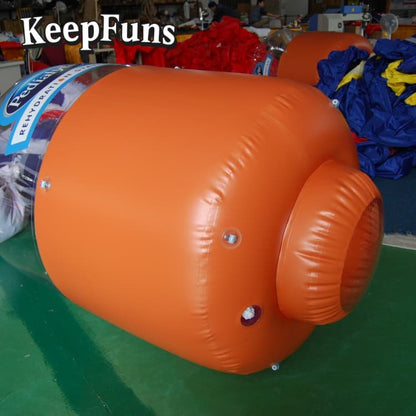 KeepFuns Customizable PVC Water Bucket Inflatable Advertising Model - Waterproof & Logo Printable for Promotional Events