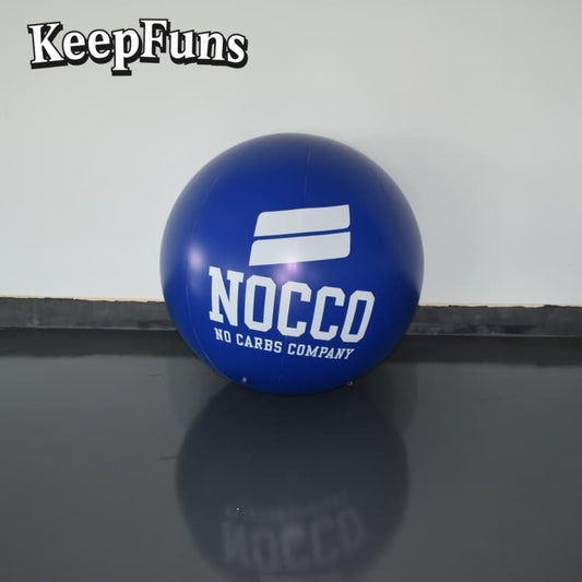 KeepFuns PVC inflatable balloons, with customizable size and Logo, made of waterproof and durable materials, suitable for shopping mall decorations, party decorations, theme activities, and advertising.