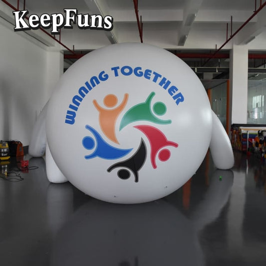 KeepFuns PVC Inflatable Balloons, customizable in size and Logo, made of waterproof and durable material, suitable for shopping mall decorations, party decorations, theme activities, and advertising promotions