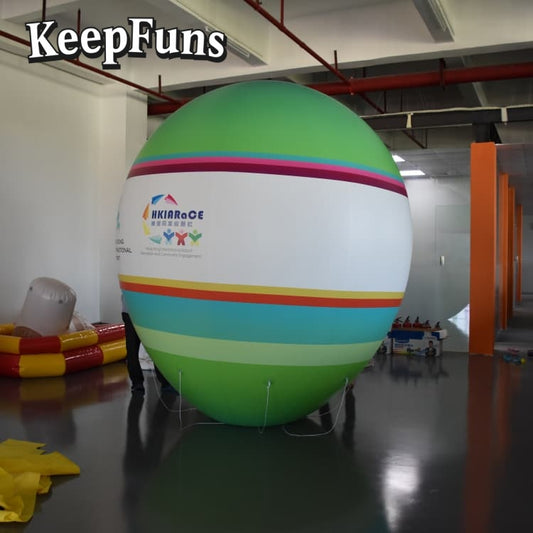 KeepFuns PVC Inflatable Balloons, customizable in size and Logo, made of waterproof and durable material, suitable for mall decorations, party decorations, theme activities, and advertising promotions