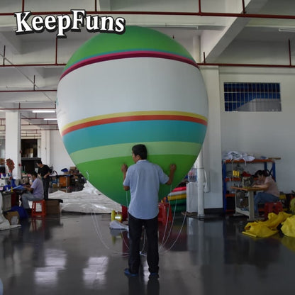KeepFuns PVC Inflatable Balloons, customizable in size and Logo, made of waterproof and durable material, suitable for mall decorations, party decorations, theme activities, and advertising promotions