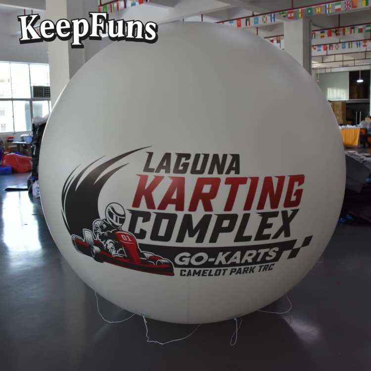 KeepFuns PVC Inflatable Balloons, customizable in size and Logo, made of waterproof and durable materials, suitable for mall decorations, party adornments, themed events, and advertising promotions
