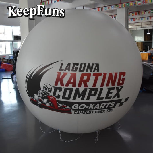 KeepFuns PVC Inflatable Balloons, customizable in size and Logo, made of waterproof and durable materials, suitable for mall decorations, party adornments, themed events, and advertising promotions