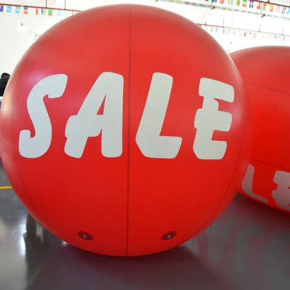 KeepFuns PVC inflatable balloons, customizable in size and Logo, with waterproof and durable materials, suitable for mall decorations, party decorations, theme events, and advertising promotions