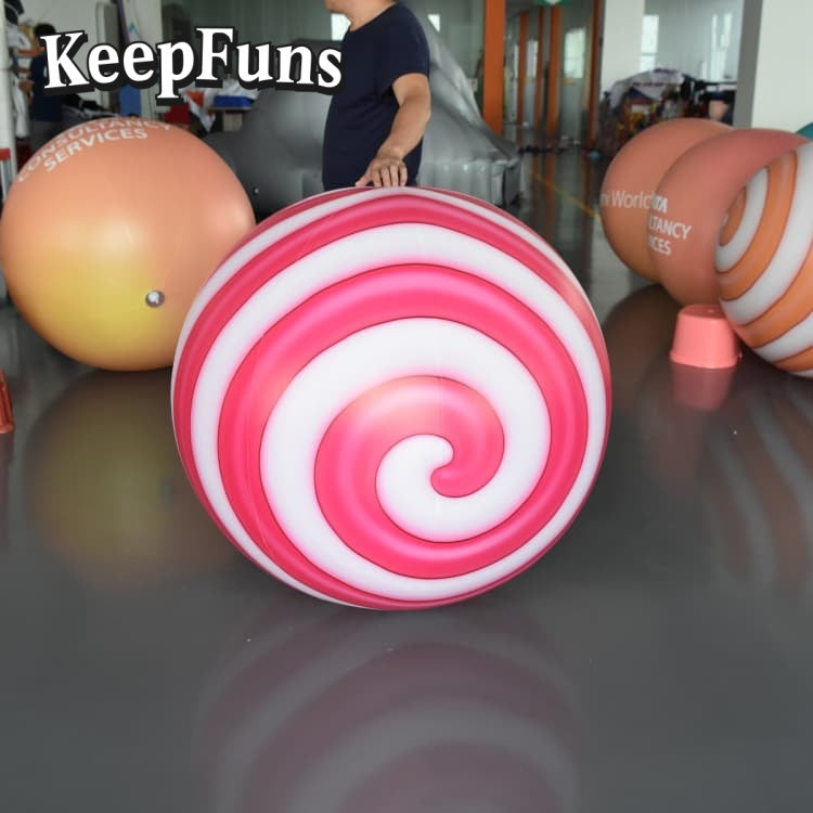 KeepFuns PVC Inflatable Balloons, customizable in size and Logo, made of waterproof and durable material, suitable for mall decorations, party decorations, theme events, and advertising campaigns.