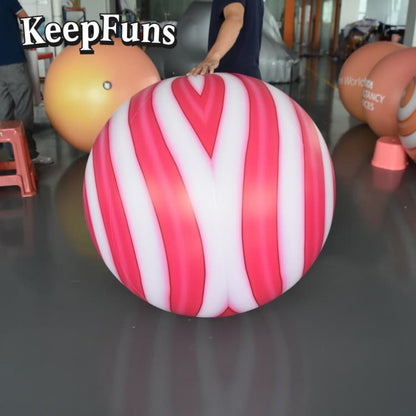 KeepFuns PVC Inflatable Balloons, customizable in size and Logo, made of waterproof and durable material, suitable for mall decorations, party decorations, theme events, and advertising campaigns.