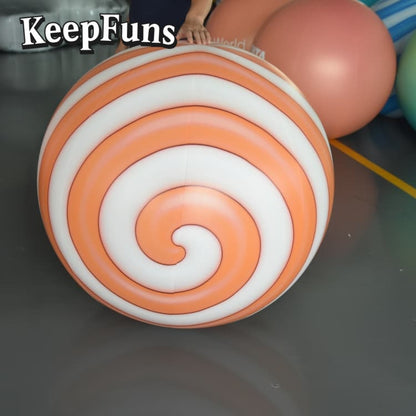 KeepFuns PVC Inflatable Balloons, customizable in size and Logo, made of waterproof and durable material, suitable for mall decorations, party decorations, theme events, and advertising campaigns.