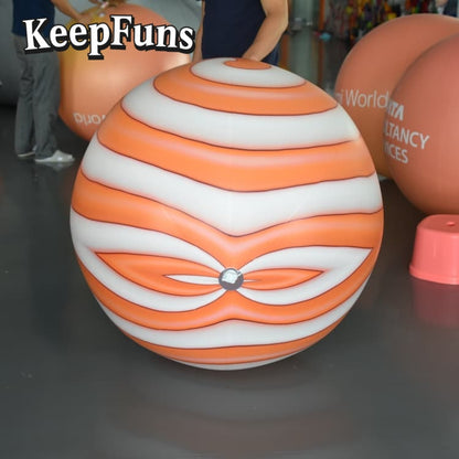 KeepFuns PVC Inflatable Balloons, customizable in size and Logo, made of waterproof and durable material, suitable for mall decorations, party decorations, theme events, and advertising campaigns.