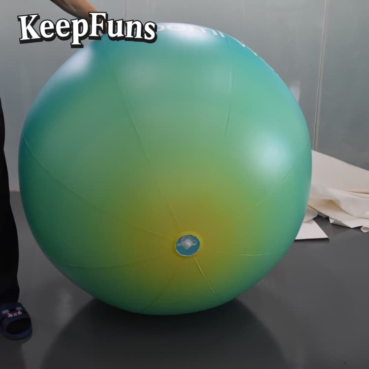 KeepFuns PVC inflatable balloons, customizable in size and Logo, made of waterproof and durable material, suitable for mall decorations, party adornments, theme events, and advertising promotions