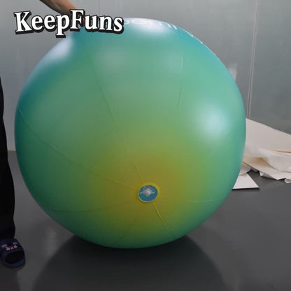 KeepFuns PVC inflatable balloons, customizable in size and Logo, made of waterproof and durable material, suitable for mall decorations, party adornments, theme events, and advertising promotions