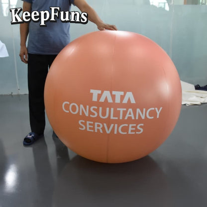KeepFuns PVC inflatable balloons, customizable in size and Logo, made of waterproof and durable material, suitable for mall decorations, party adornments, theme events, and advertising promotions
