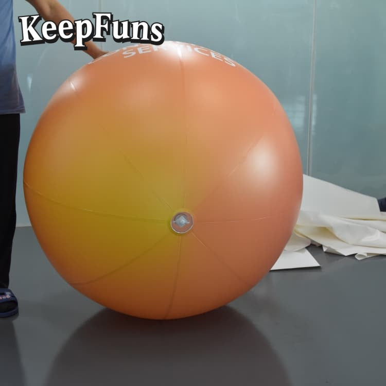 KeepFuns PVC inflatable balloons, customizable in size and Logo, made of waterproof and durable material, suitable for mall decorations, party adornments, theme events, and advertising promotions
