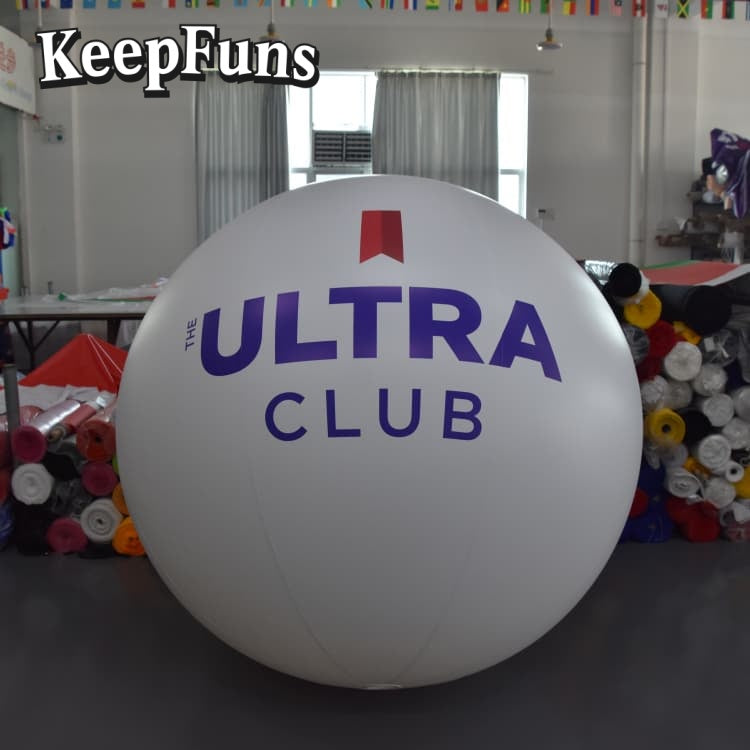 KeepFuns PVC Inflatable Balloons, customizable in size and Logo, made of waterproof and durable materials, suitable for mall decorations, party adornments, themed events, and advertising promotions.