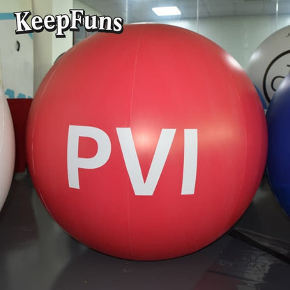 KeepFuns PVC Inflatable Balloons, customizable in size and Logo, made of waterproof and durable materials, suitable for mall decorations, party decorations, theme events, and advertising
