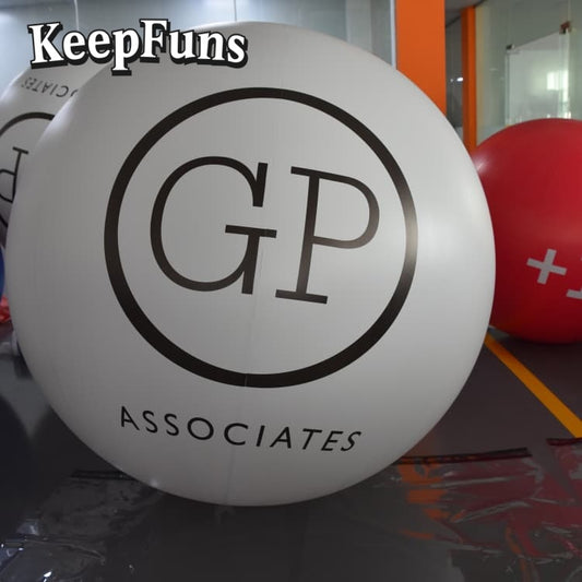 KeepFuns PVC Inflatable Balloons, customizable in size and Logo, made of waterproof and durable materials, suitable for shopping mall decorations, party decorations, theme events, and advertising promotions