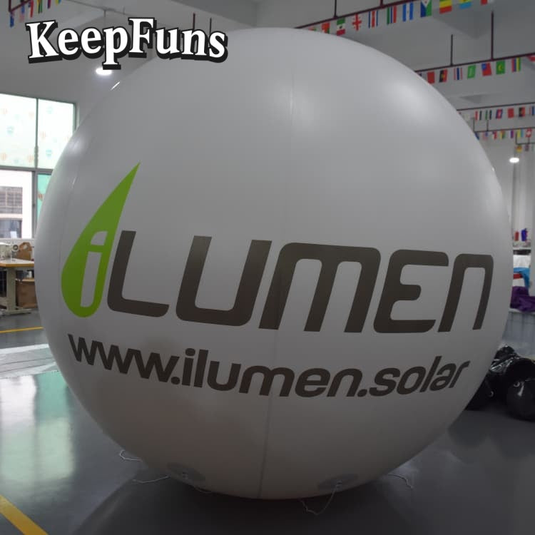 KeepFuns PVC Inflatable Balloons, customizable in size and Logo, made of waterproof and durable material, suitable for mall decorations, party decorations, theme events, and advertising campaigns