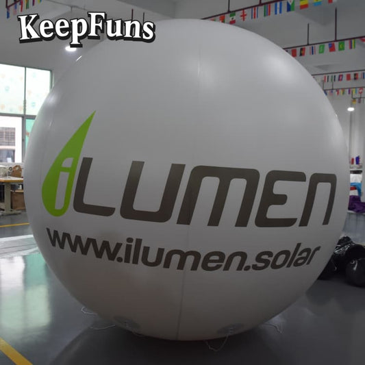 KeepFuns PVC Inflatable Balloons, customizable in size and Logo, made of waterproof and durable material, suitable for mall decorations, party decorations, theme events, and advertising campaigns