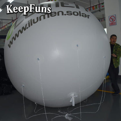 KeepFuns PVC Inflatable Balloons, customizable in size and Logo, made of waterproof and durable material, suitable for mall decorations, party decorations, theme events, and advertising campaigns