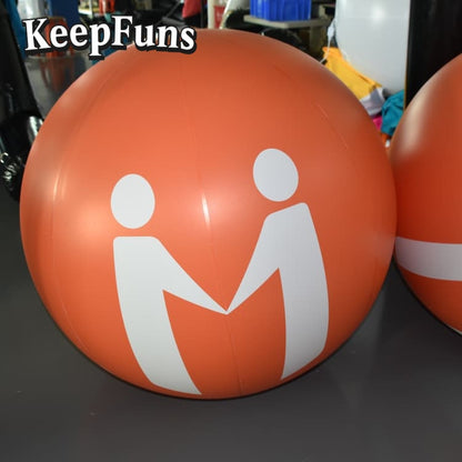 KeepFuns PVC inflatable balloons, customizable in size and Logo, made of waterproof and durable materials, suitable for mall decorations, party decorations, theme events, and advertising promotions
