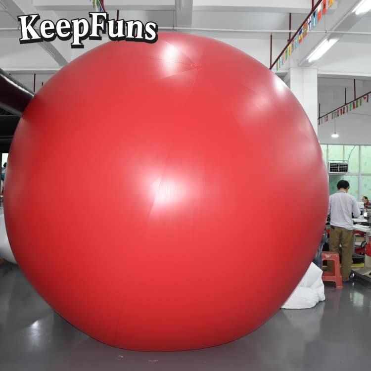 KeepFuns PVC inflatable balloons, customizable in size and Logo, made of waterproof and durable materials, suitable for mall decorations, party decorations, theme events, and advertising promotions