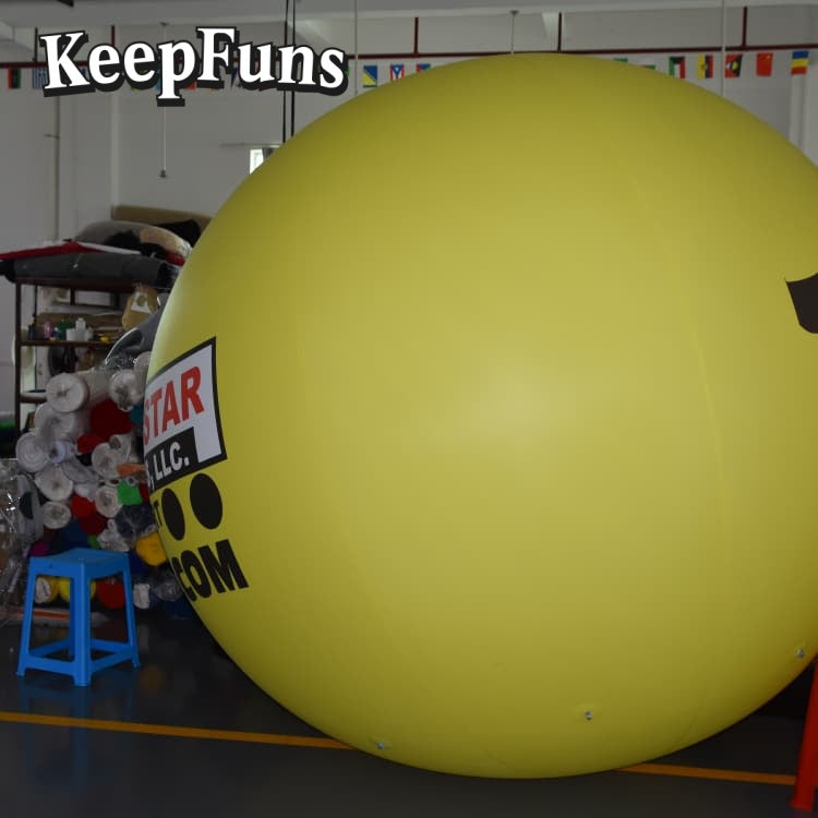 KeepFuns PVC Inflatable Balloons, customizable in size and Logo, made of waterproof and durable materials, suitable for mall decorations, party decorations, theme events, and advertising promotions.