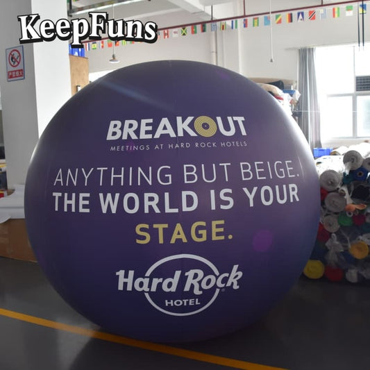 KeepFuns PVC Inflatable Balloons, customizable in size and Logo, made of waterproof and durable material, suitable for shopping mall decorations, party decorations, theme activities, and advertising