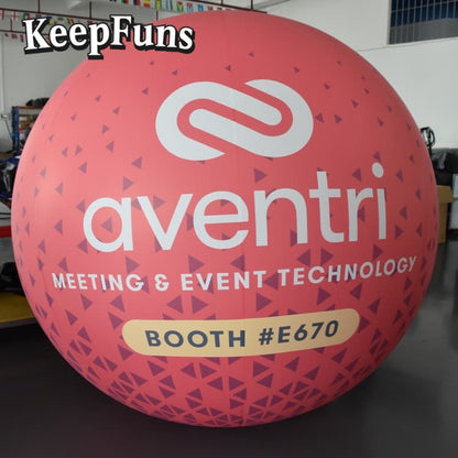 KeepFuns PVC Inflatable Balloons, customizable in size and Logo, made of waterproof and durable material, suitable for mall decorations, party decorations, theme activities, and advertising promotions