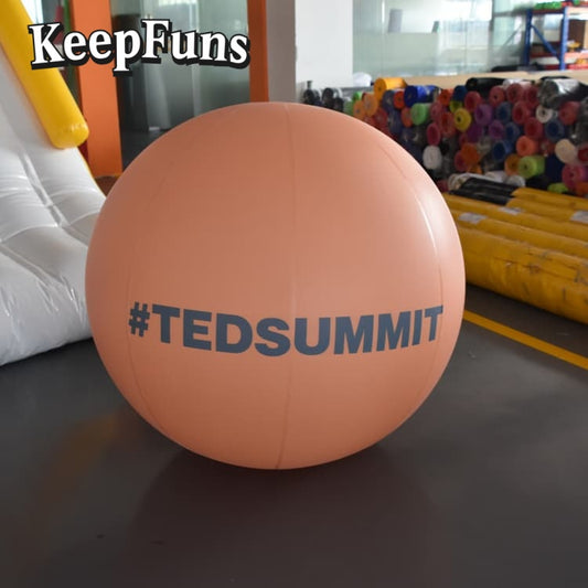KeepFuns PVC inflatable balloons, with customizable sizes and logos, are made of waterproof and durable materials, suitable for shopping mall decorations, party decorations, theme events, and advertising promotions.