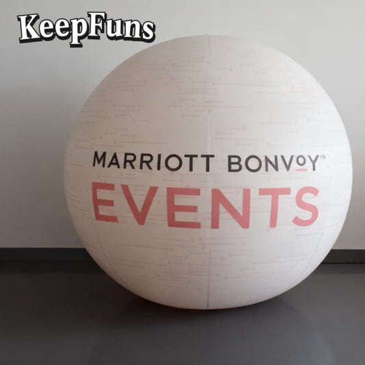 KeepFuns PVC Inflatable Balloons, customizable in size and logo, made of waterproof and durable materials, suitable for mall decorations, party adornments, themed events, and advertising campaigns