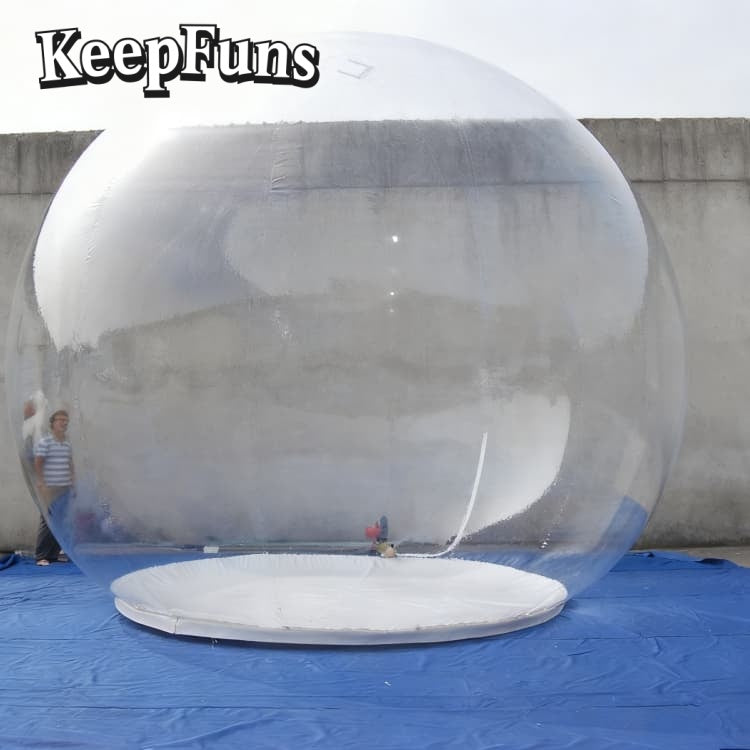 KeepFuns PVC Inflatable Snow Balloons, customizable in size and Logo, made of waterproof and durable materials, suitable for mall decorations, party decorations, theme events, and advertising campaigns.