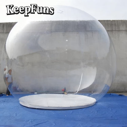 KeepFuns PVC Inflatable Snow Balloons, customizable in size and Logo, made of waterproof and durable materials, suitable for mall decorations, party decorations, theme events, and advertising campaigns.