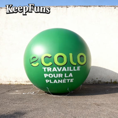 KeepFuns PVC Inflatable Balloons, customizable in size and Logo, made of waterproof and durable materials, suitable for mall decorations, party adornments, themed events, and advertising promotions
